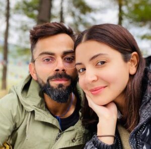 Virat Kohli and wife